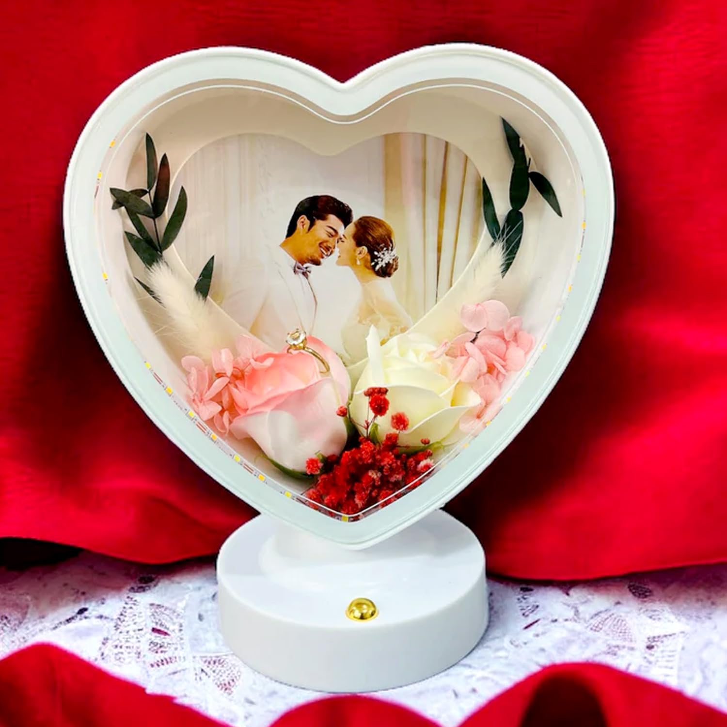 Heart Shape Led Photo Frame