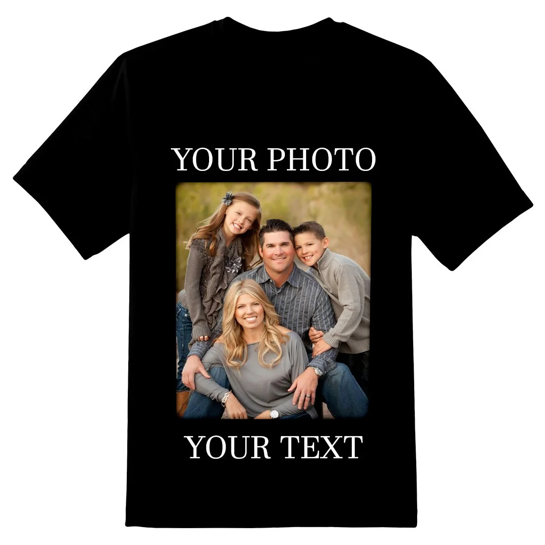 Custom Photo Print T-Shirt