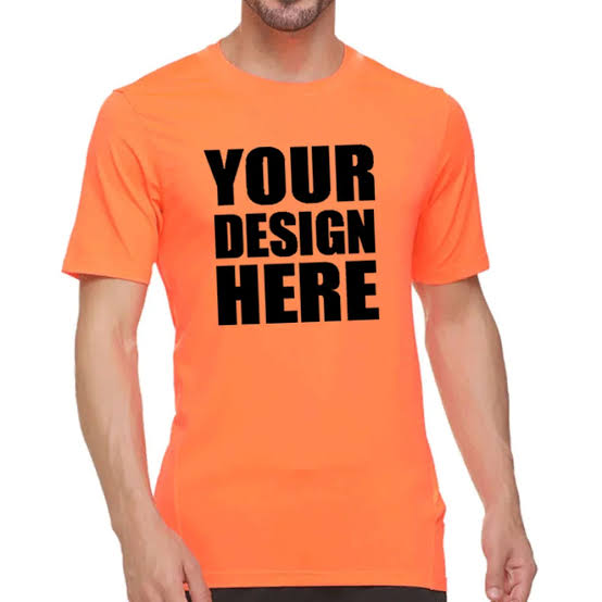 Custom Photo Round Neck T-Shirt